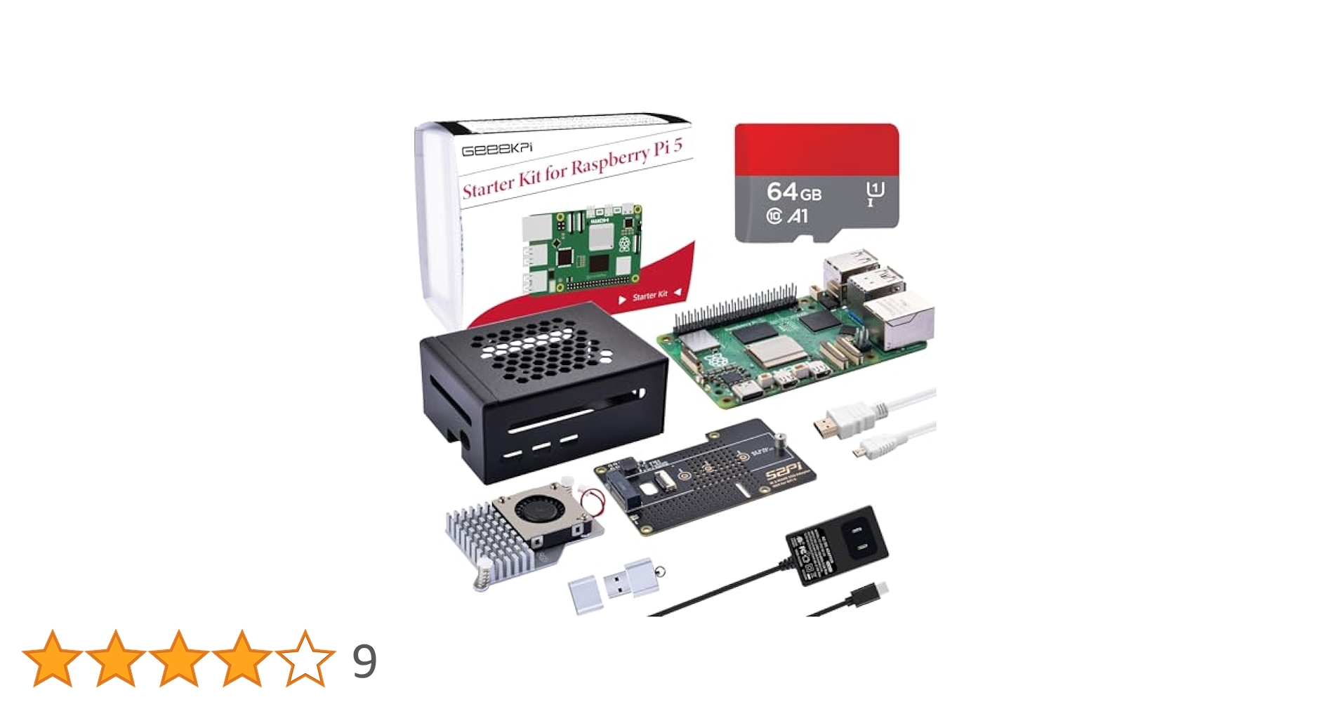 Amazon.co.jp: GeeekPi 入力パッケージ (Raspberry Pi 5 8GB 用
